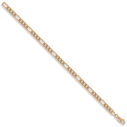 Yellow Gold 4.7mm Figaro Chain