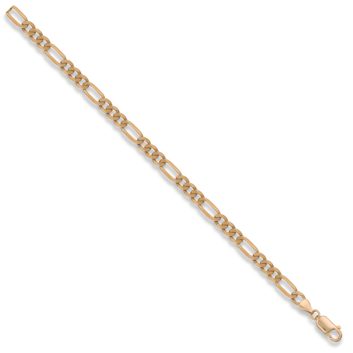 Yellow Gold 5.5mm Figaro Chain