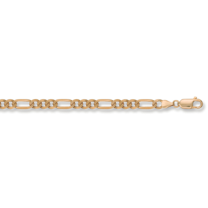 Yellow Gold 5.5mm Figaro Bracelet