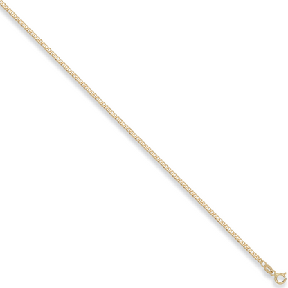 Yellow Gold 2.2mm Curb Chain