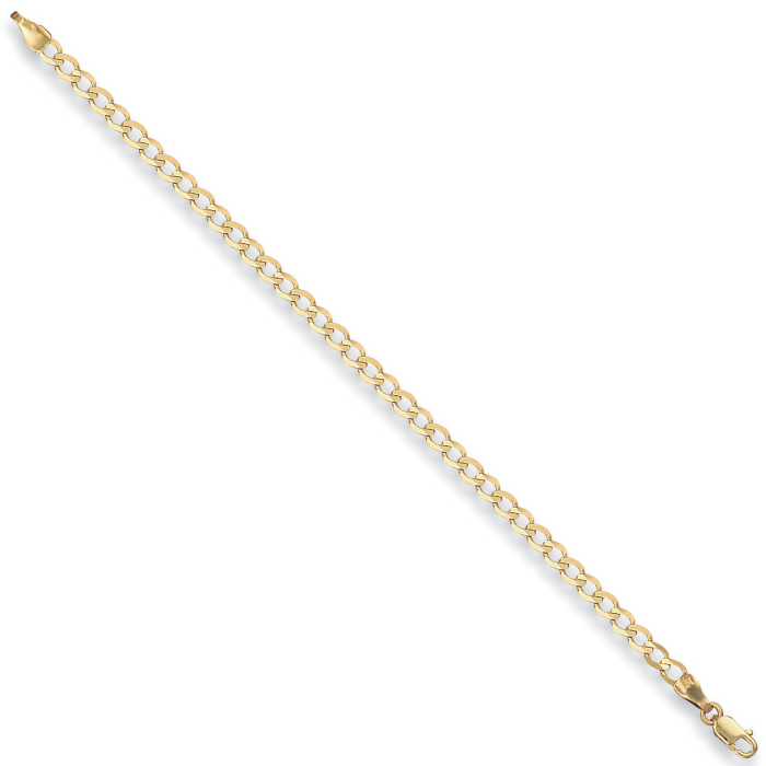 Yellow Gold 3.5mm Economy Curb Chain