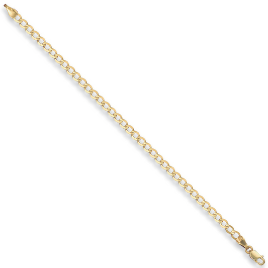 Yellow Gold 3.5mm Economy Curb Chain