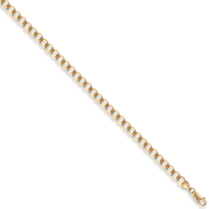 Yellow Gold 5.6mm Economy Curb Chain