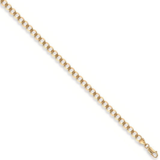 Yellow Gold 5.6mm Economy Curb Chain