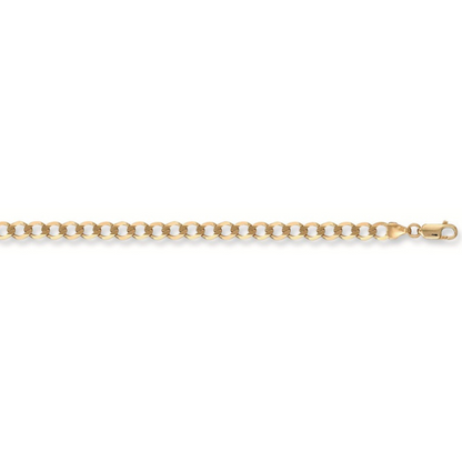 Yellow Gold 5.6mm Economy Curb Chain