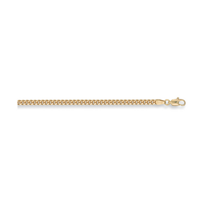 Yellow Gold 3.6mm Traditional Classic Curb Chain