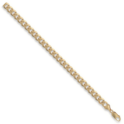 Yellow Gold 7mm Curb Bracelet