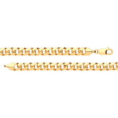 Yellow Gold 8.3mm Miami Link Chain