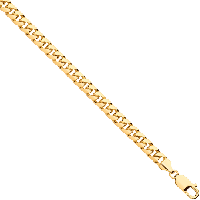 Yellow Gold 6.5mm Miami Link Chain