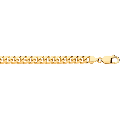 Yellow Gold 6.5mm Miami Link Chain