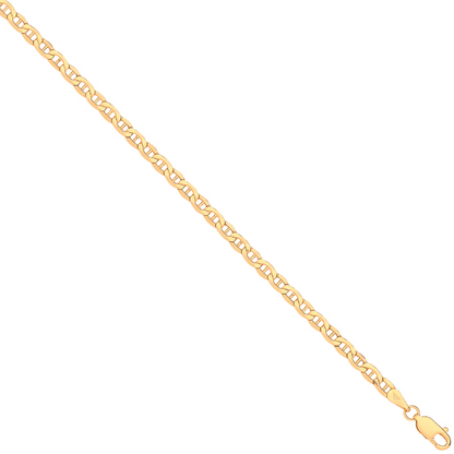 14ct Yellow Gold Flat Anchor 3.5mm Chain