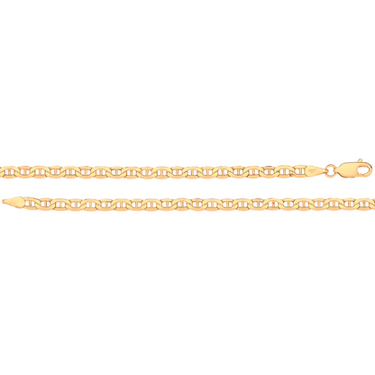 14ct Yellow Gold Flat Anchor 3.5mm Chain