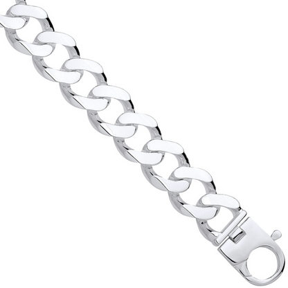 Silver 23.5mm Curb Chain