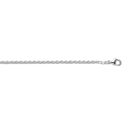 Silver 2.5mm Rope Chain