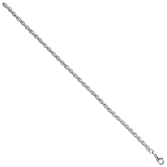 Silver 3.5mm Rope Chain