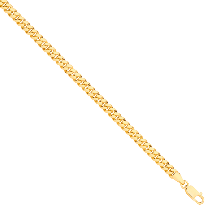 Gold Plated Silver 5.5mm Miami Cuban Chain