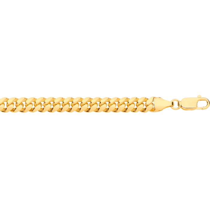 Gold Plated Silver 6.6mm Miami Cuban Chain