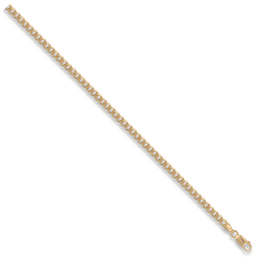 Yellow Gold 4mm Curb Chain