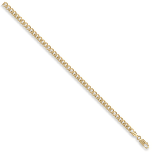 Yellow Gold 4.6mm Curb Chain