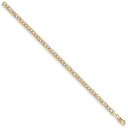 Yellow Gold 4.6mm Curb Bracelet