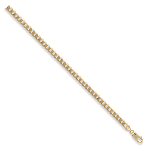 Yellow Gold 5.4mm Curb Chain