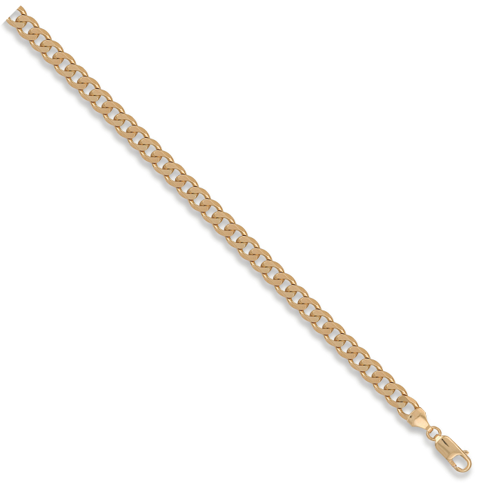 Yellow Gold 6.2mm Curb Bracelet