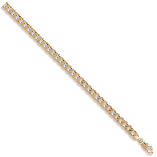 Yellow Gold 6.2mm Curb Chain