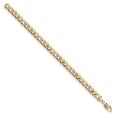 Yellow Gold 7mm Curb Chain