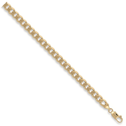 Yellow Gold 7.8mm Curb Chain