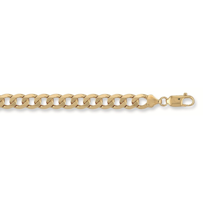 Yellow Gold 8.5mm Curb Chain