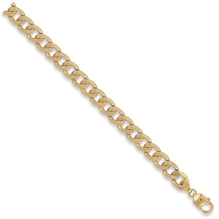 Yellow Gold 10mm Curb Chain