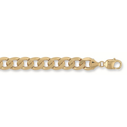 Yellow Gold 10.8mm Curb Chain