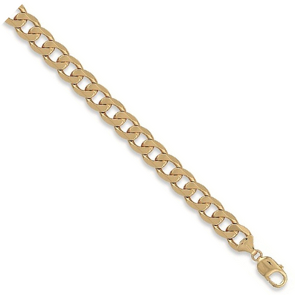 Yellow Gold 11.7mm Curb Chain