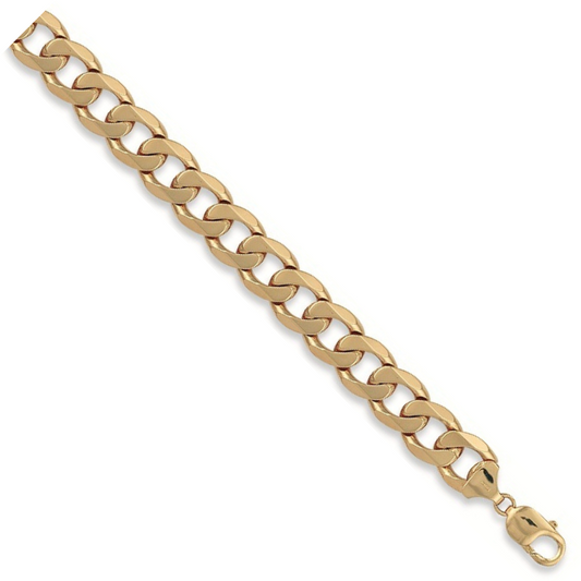 Yellow Gold 14mm Curb Chain