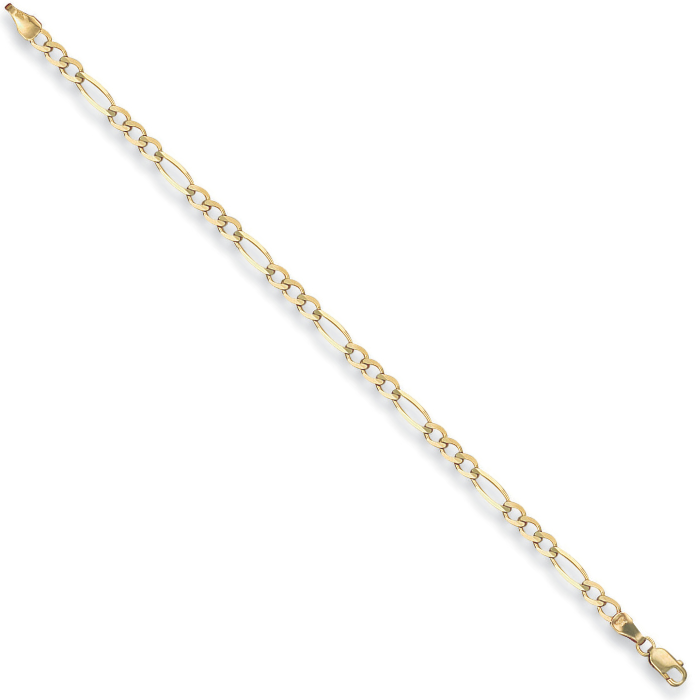 Yellow Gold 3.5mm Economy Figaro Chain