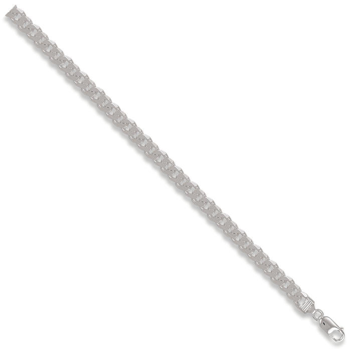 Silver 6.6mm Curb Chain