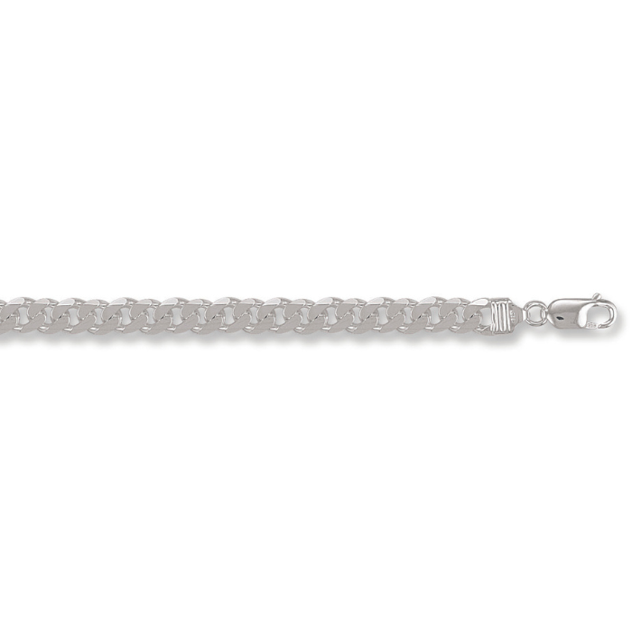 Silver 6.6mm Curb Chain