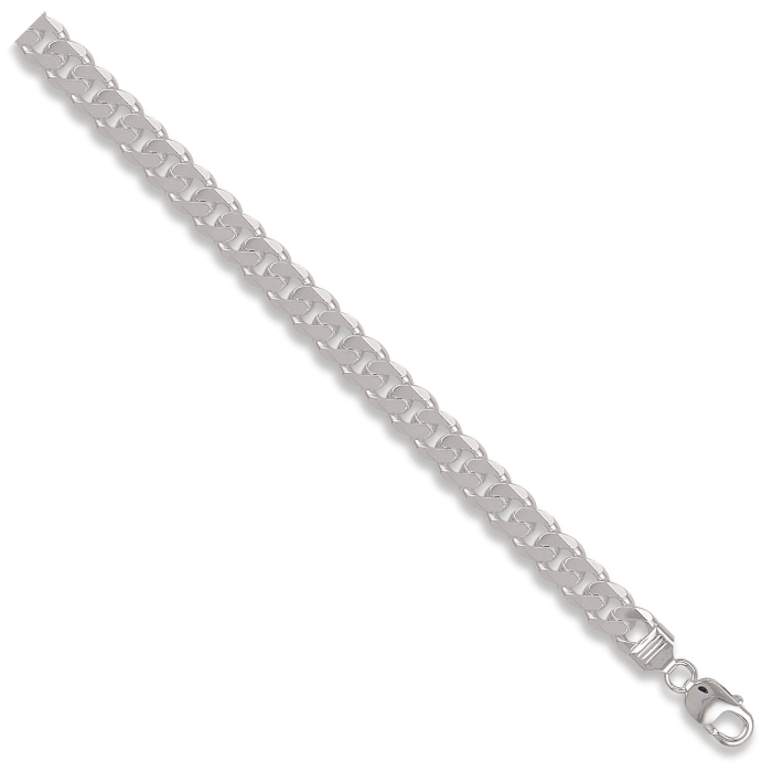 Silver 9.5mm Curb Chain