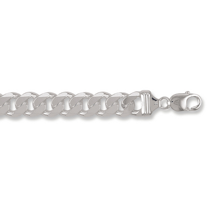 Silver 13mm Curb Chain