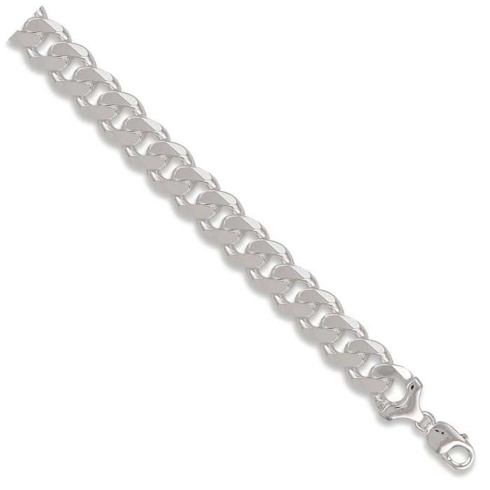 Silver 14.7mm Curb Chain