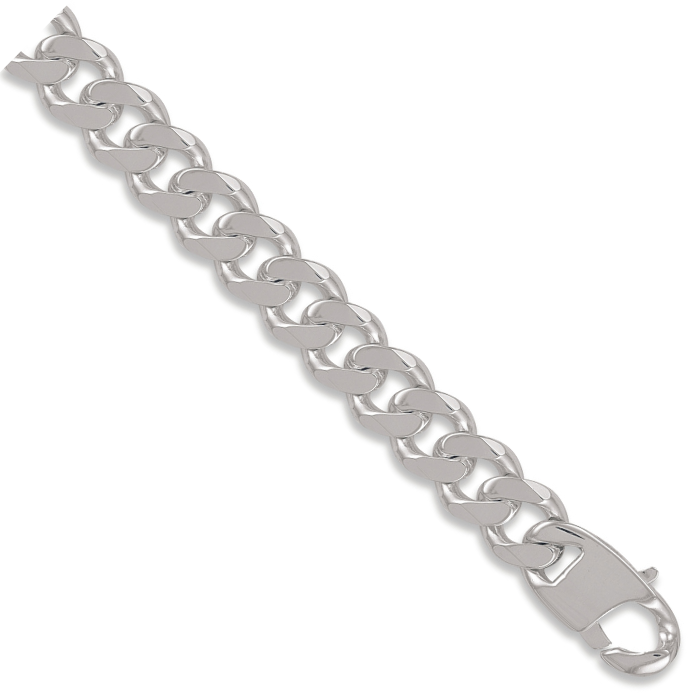 Silver 19.7mm Curb Chain