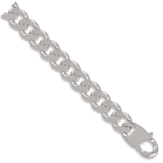 Silver 19.7mm Curb Chain