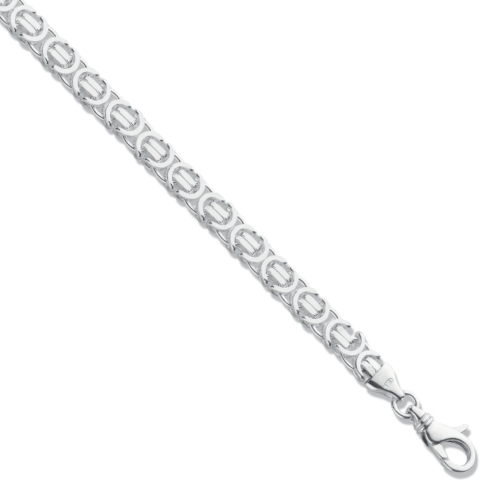 Silver 6mm Byzantine Chain