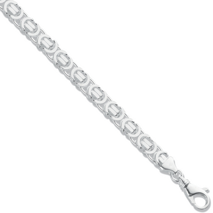 Silver 6.8mm Byzantine Chain